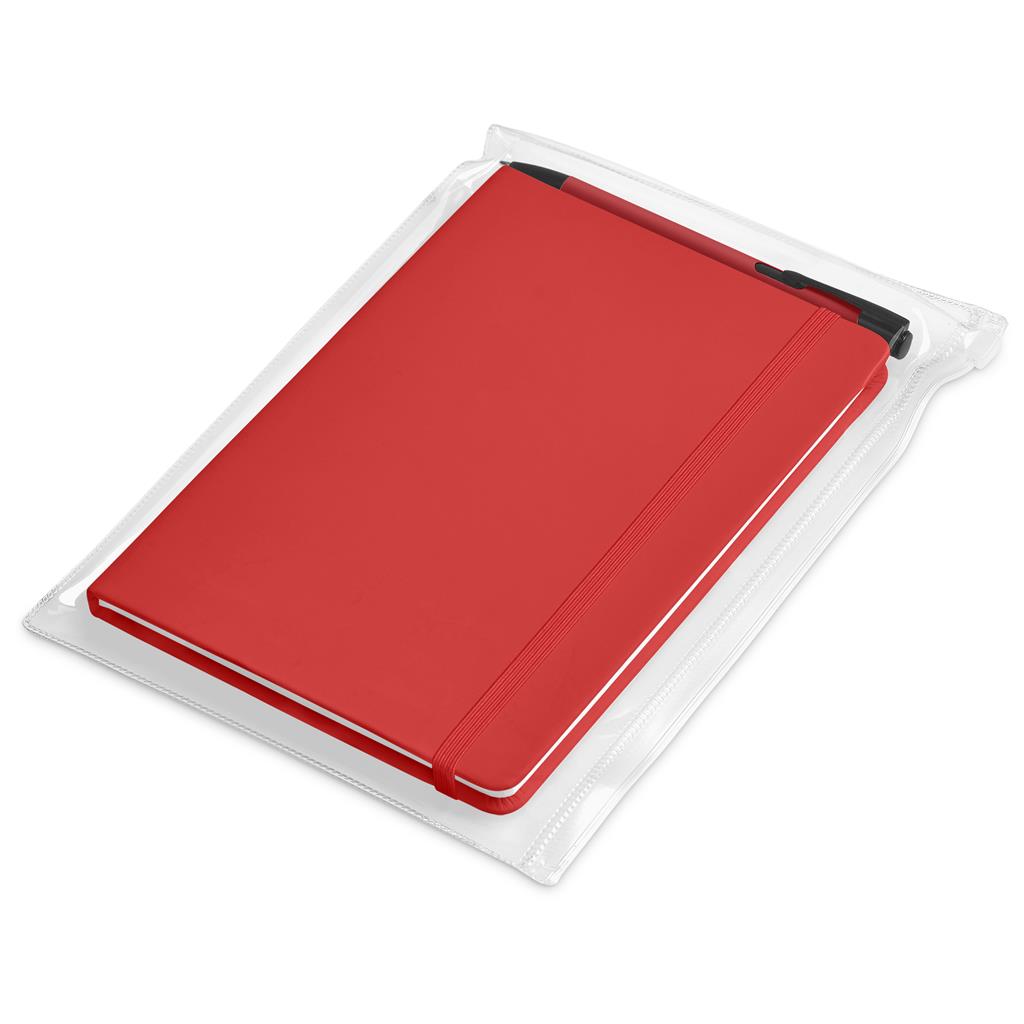 Altitude Powell Notebook & Pen Set - Red