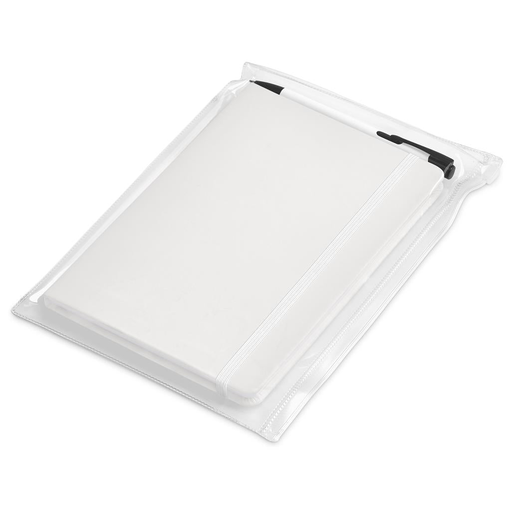 Altitude Powell Notebook & Pen Set - Solid White