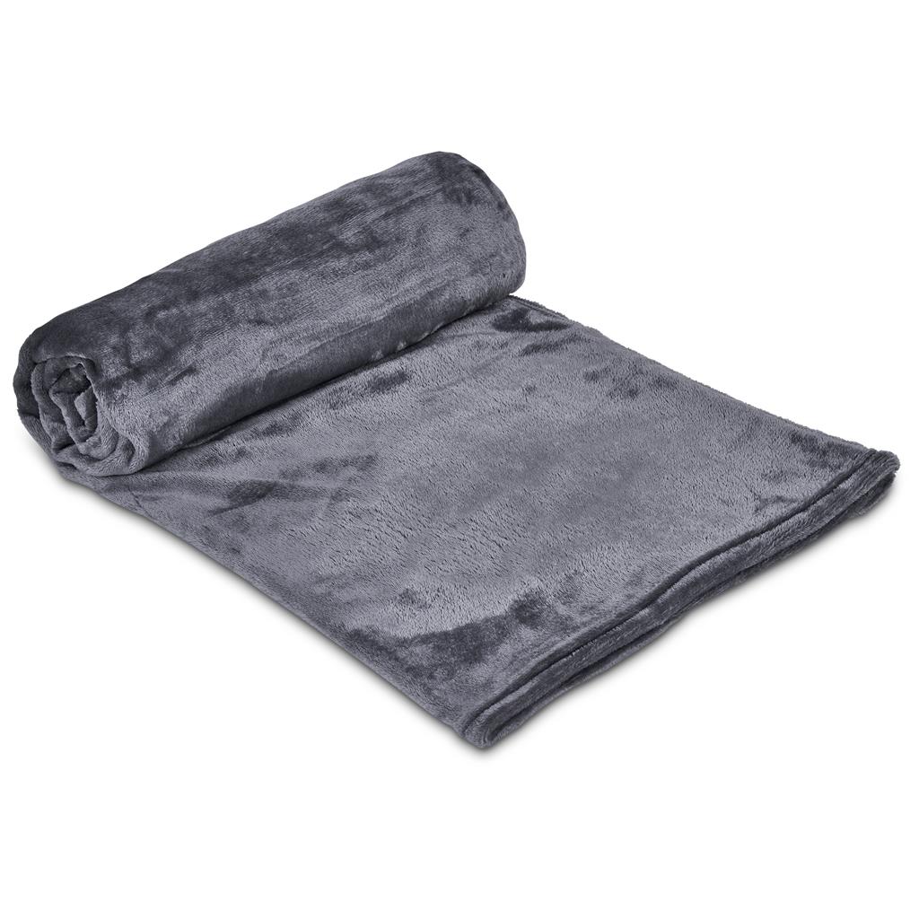 Serendipio Huron Fleece Blanket – Grey