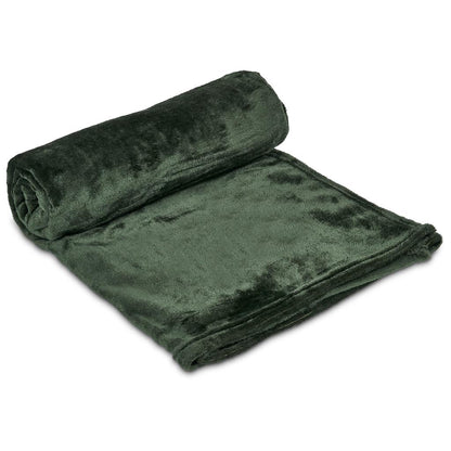 Serendipio Huron Fleece Blanket – Olive