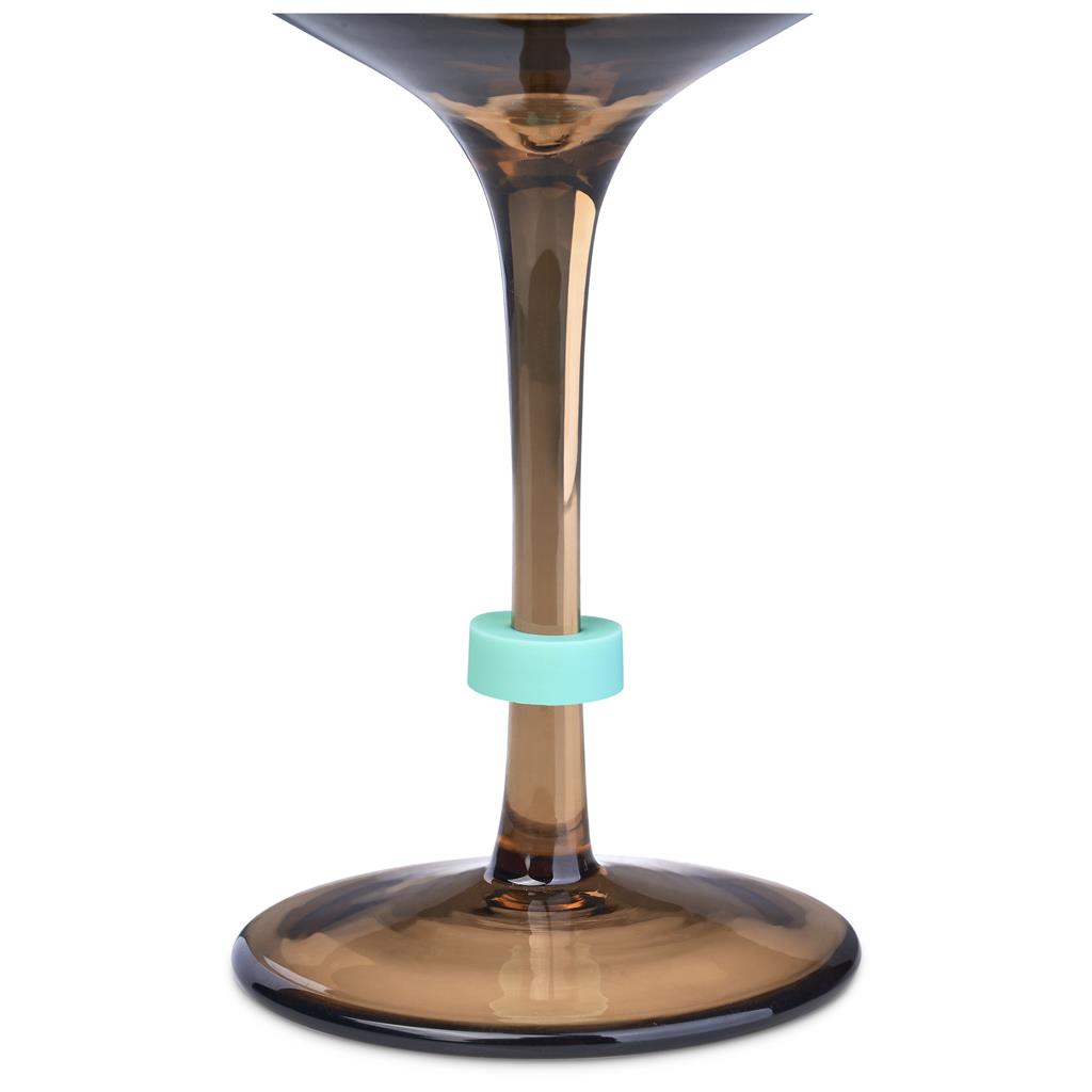 Clink Wine Glass Marker Rings Set