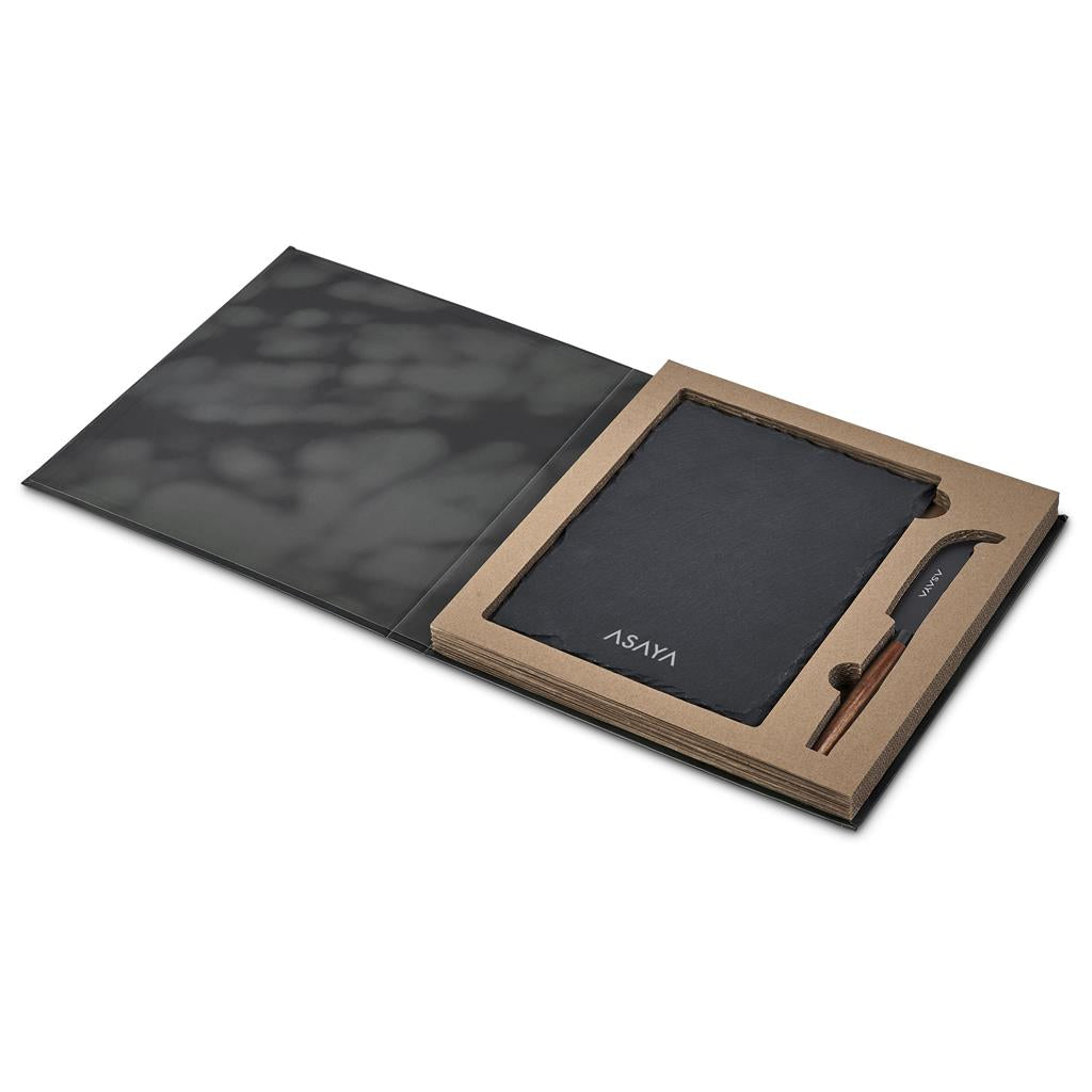 AC Clarens Slate Cheese Board Set