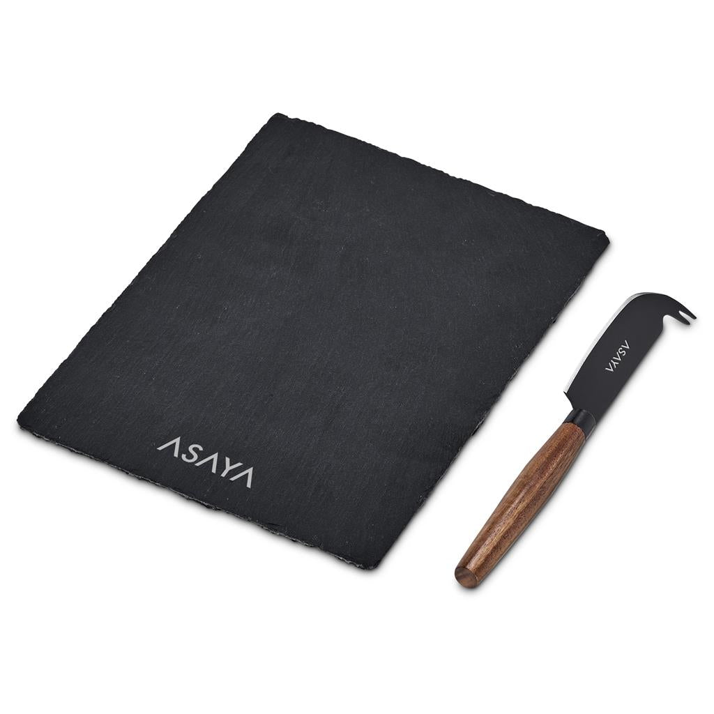 AC Clarens Slate Cheese Board Set