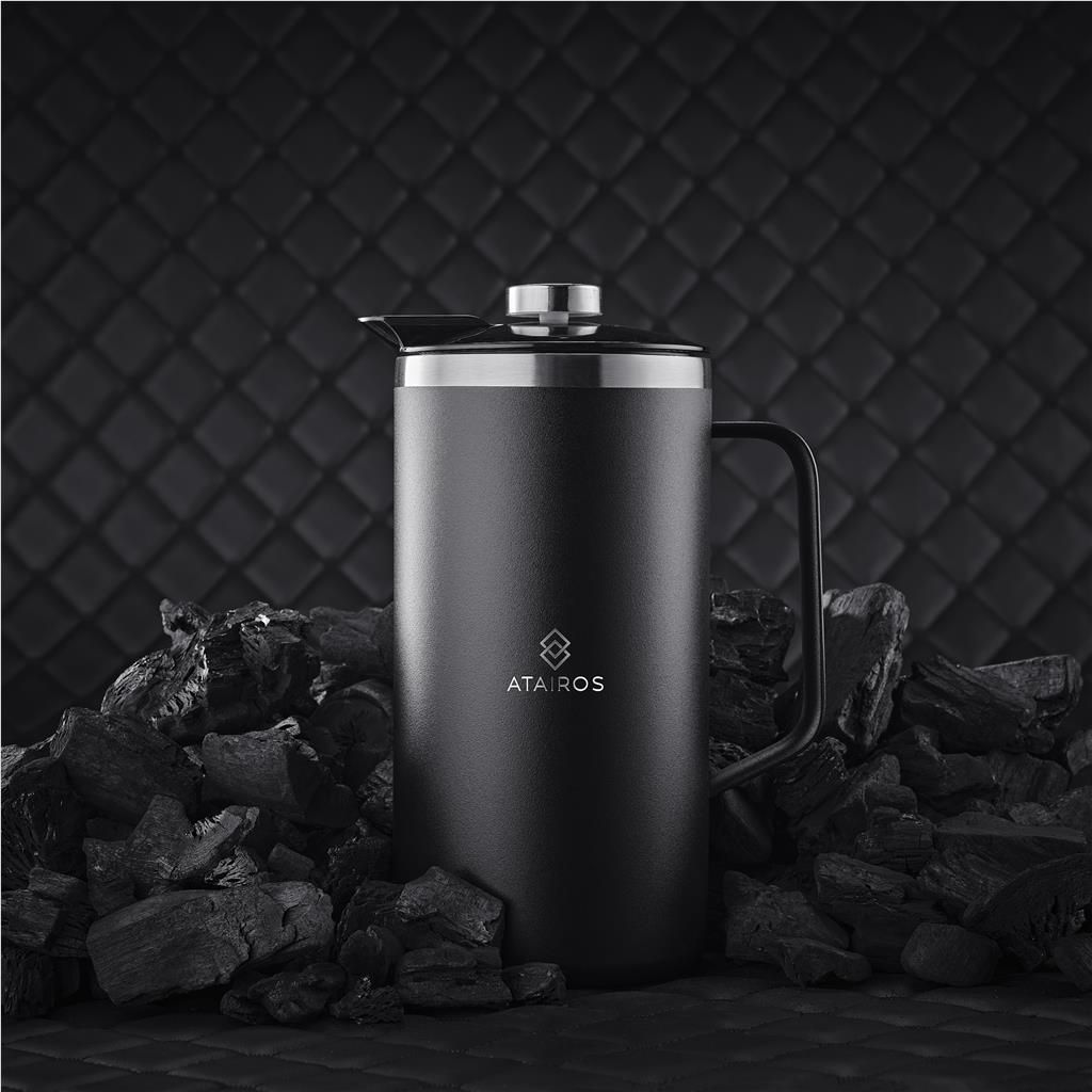 AV Rostov Stainless Steel Vacuum Coffee Plunger - 950ml