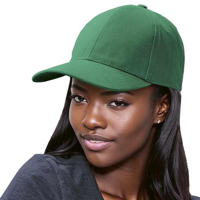 Brushed Cotton 6 Panel Cap