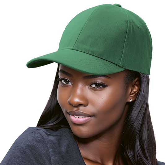 Brushed Cotton 6 Panel Cap