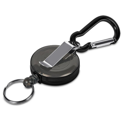Swipe Retractable Badge Reel with Carabiner