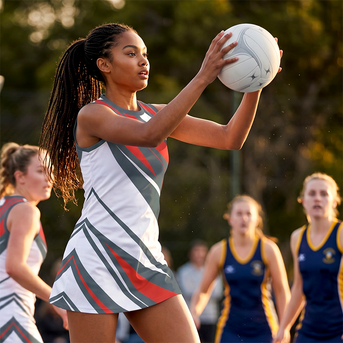 Custom Sublimated Ladies Netball Dress