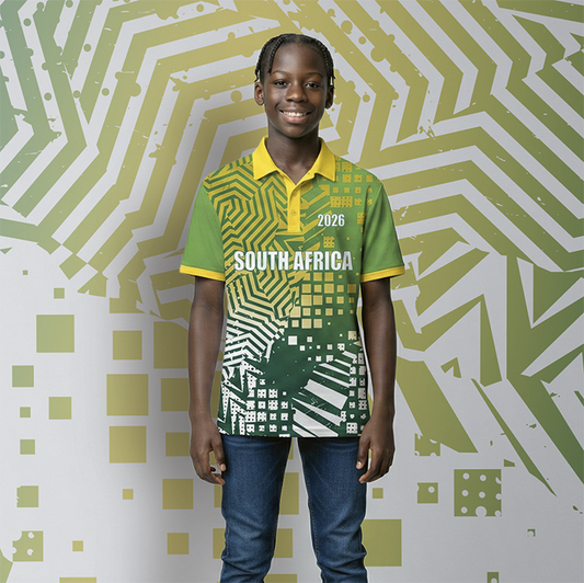 Custom Sublimated Kids Golf Shirt