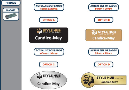 NAME BADGES