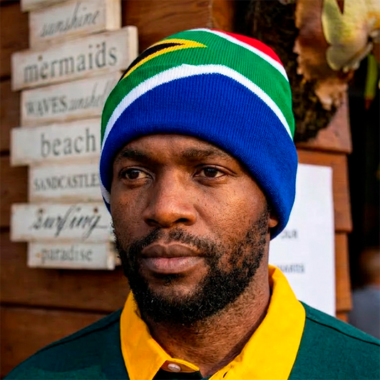 Bok South African Flag Supporter Beanie
