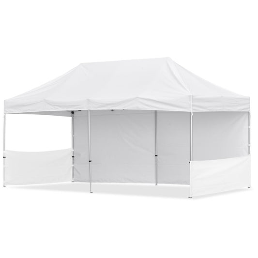 Coated Steel Sublimated Gazebo 6m x 3m - 1 Long Full-Wall Skin - 2 Short Half-Wall Skins