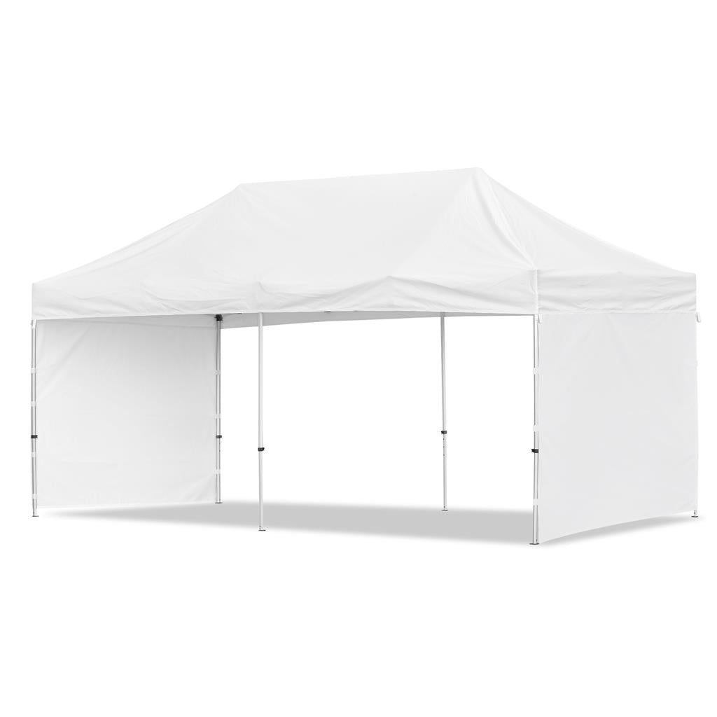 Coated Steel Sublimated Gazebo 6m x 3m - 2 Short Full-Wall Skins