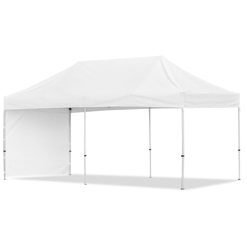 Coated Steel Sublimated Gazebo 6m x 3m - 1 Short Full-Wall Skin