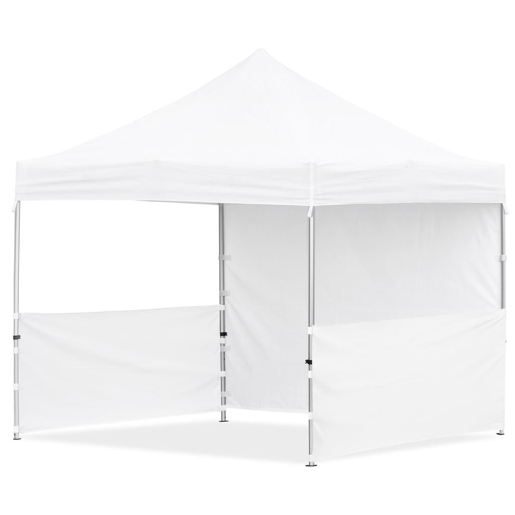 Coated Steel Sublimated Gazebo 3 x 3m - 2 Half-Wall Skins - 1 Full-Wall Skin
