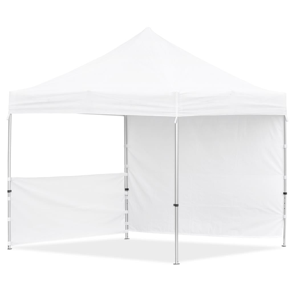 Coated Steel Sublimated Gazebo 3m x 3m - 1 Half-Wall Skin - 1 Full-Wall Skin