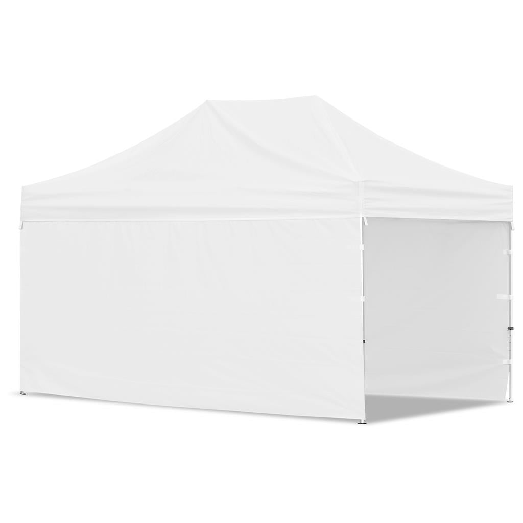Coated Steel Sublimated Gazebo 4.5 x 3m - 2 Long Full-Wall Skins