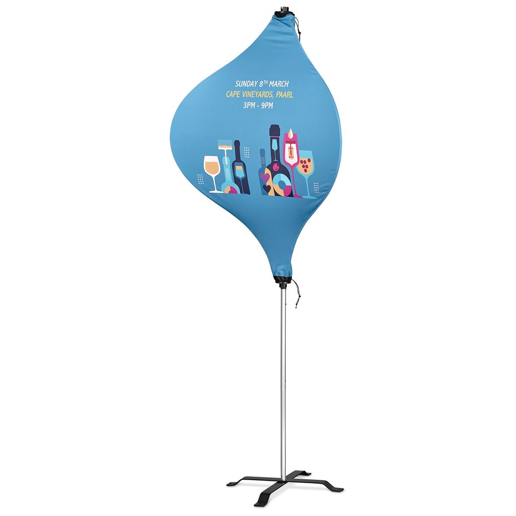 Lantern Banner with Light Weight Cross Base